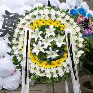 哀思花圈001