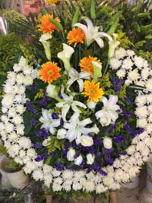 哀思花圈007